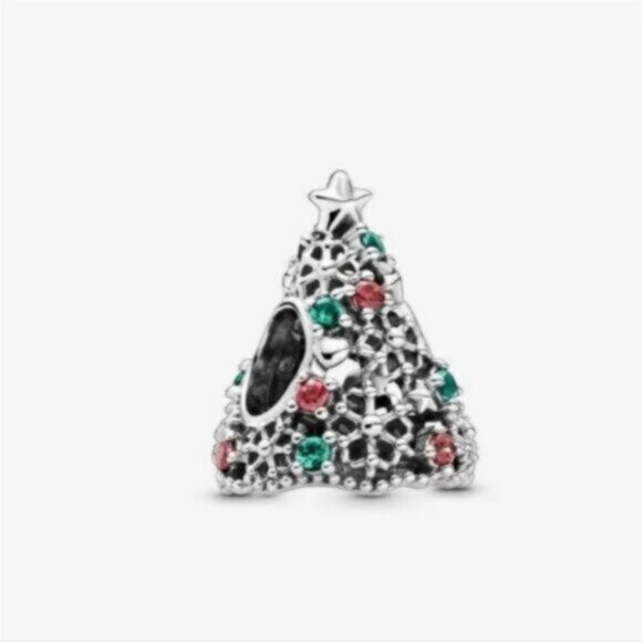 ✅NEW Pandora Glitter Christmas Tree Charm - Picture 1 of 5